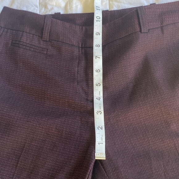 Nwot Wine Color Women’s Ankle Dress Slacks /WORTHINGTON Dress Ankle Slacks. - Picture 14 of 14